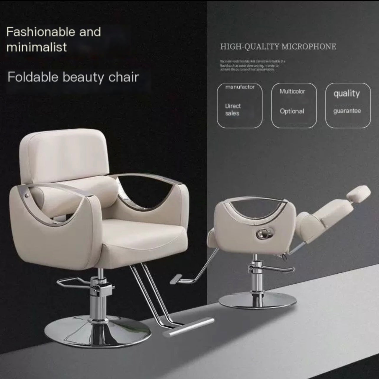 Hair chair can be placed upside down barber chair hair salon special lift rotation