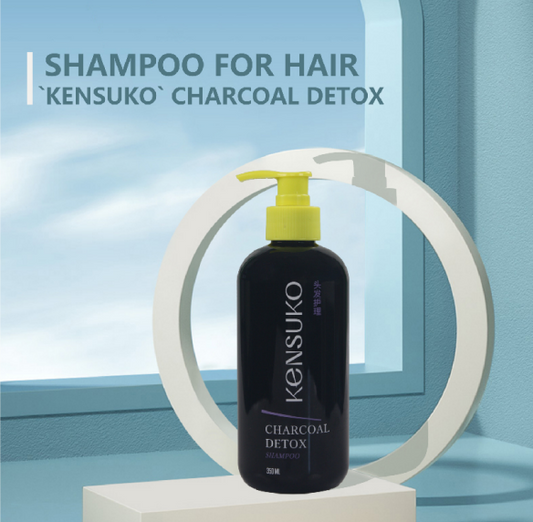 179608 Shampoo for hair  KENSUKO CHARCOAL DETOX 350ml