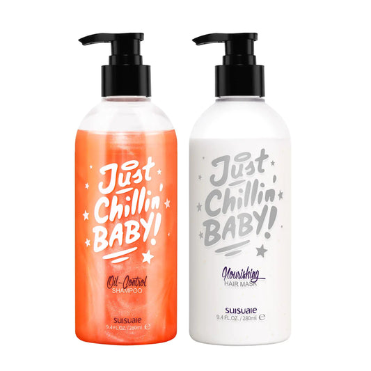 Suisuaie Shampoo and Conditioner for Oily Hair Clarifying Shampoo and Conditioner Set for Oily HairGreasy Hair Build Up Oily Scalp Shampoo and Conditioner Sets 18.8 Fl Oz